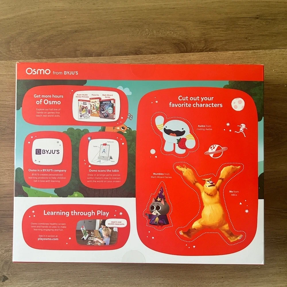 Osmo Little Genius Starter Kit + Early Math Adventure – NIB (iPad Required)